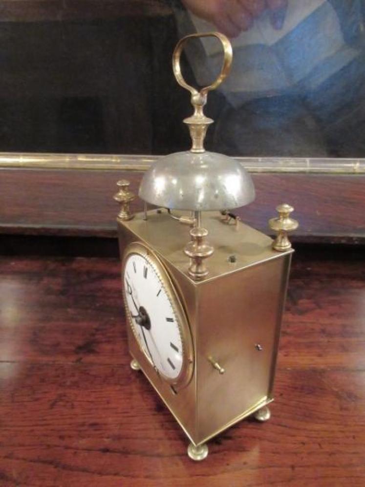 Rare Late 18th Century French 'Capucine' Alarm Clock - Image 5
