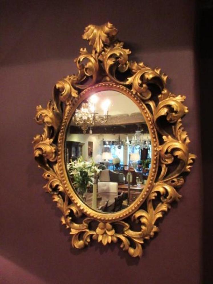 Superb 19th Century Timber Gilt Rococo Mirror - Image 1