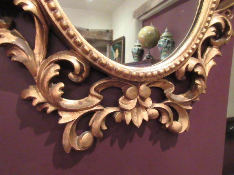 Superb 19th Century Timber Gilt Rococo Mirror - Image 4