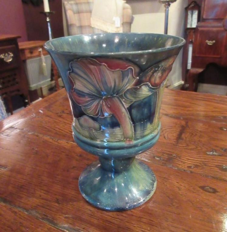 Superb Pair of Moorcroft Claremont Liberty's Vases - Image 2