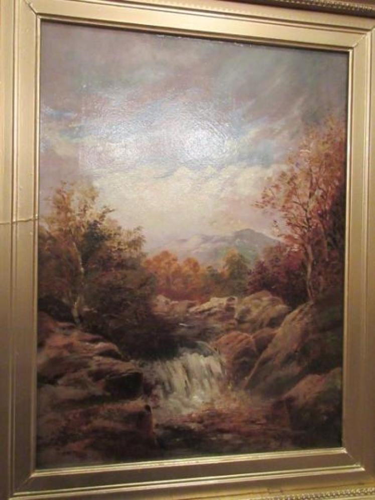 Fine 19th Century William Mellor Oil on Canvas  - Image 2