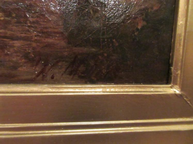 Fine 19th Century William Mellor Oil on Canvas  - Image 3