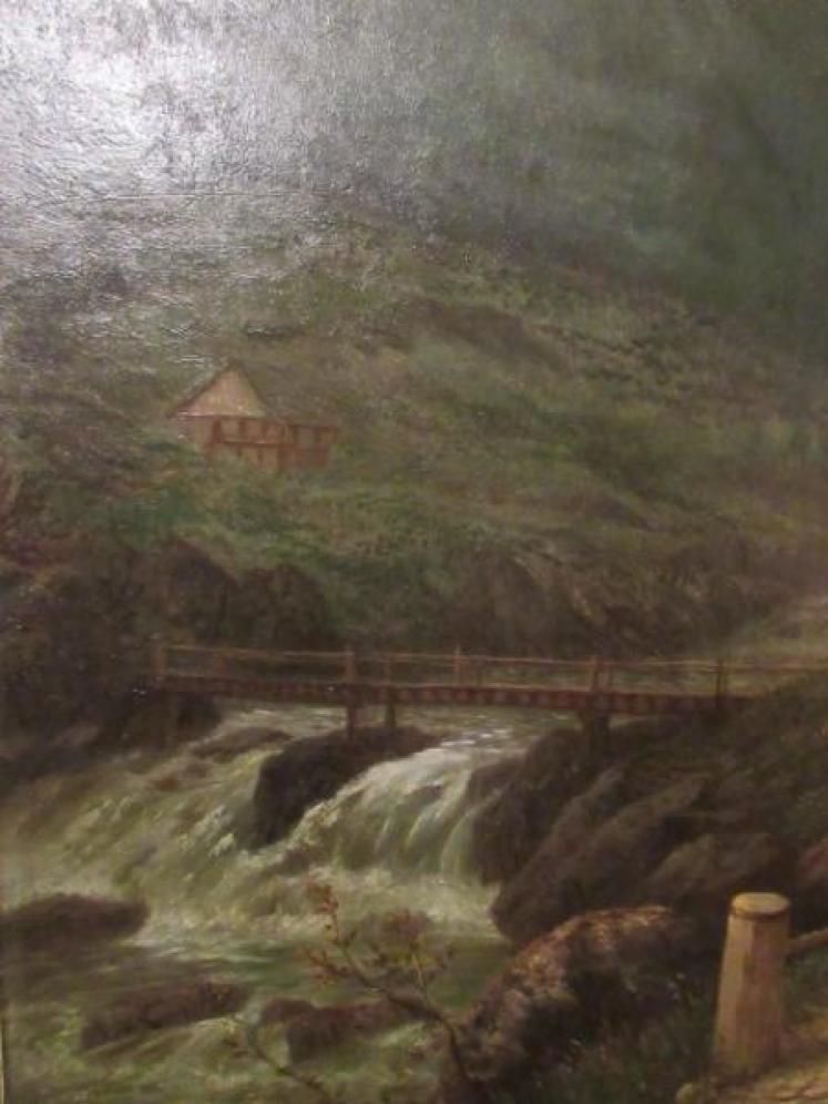 Impressive 19th Century Scottish Oil on Canvas - Image 4