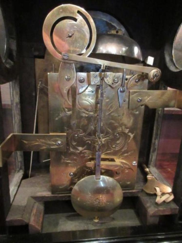 Fine George II Period London Ebonised Bracket Clock - Image 5
