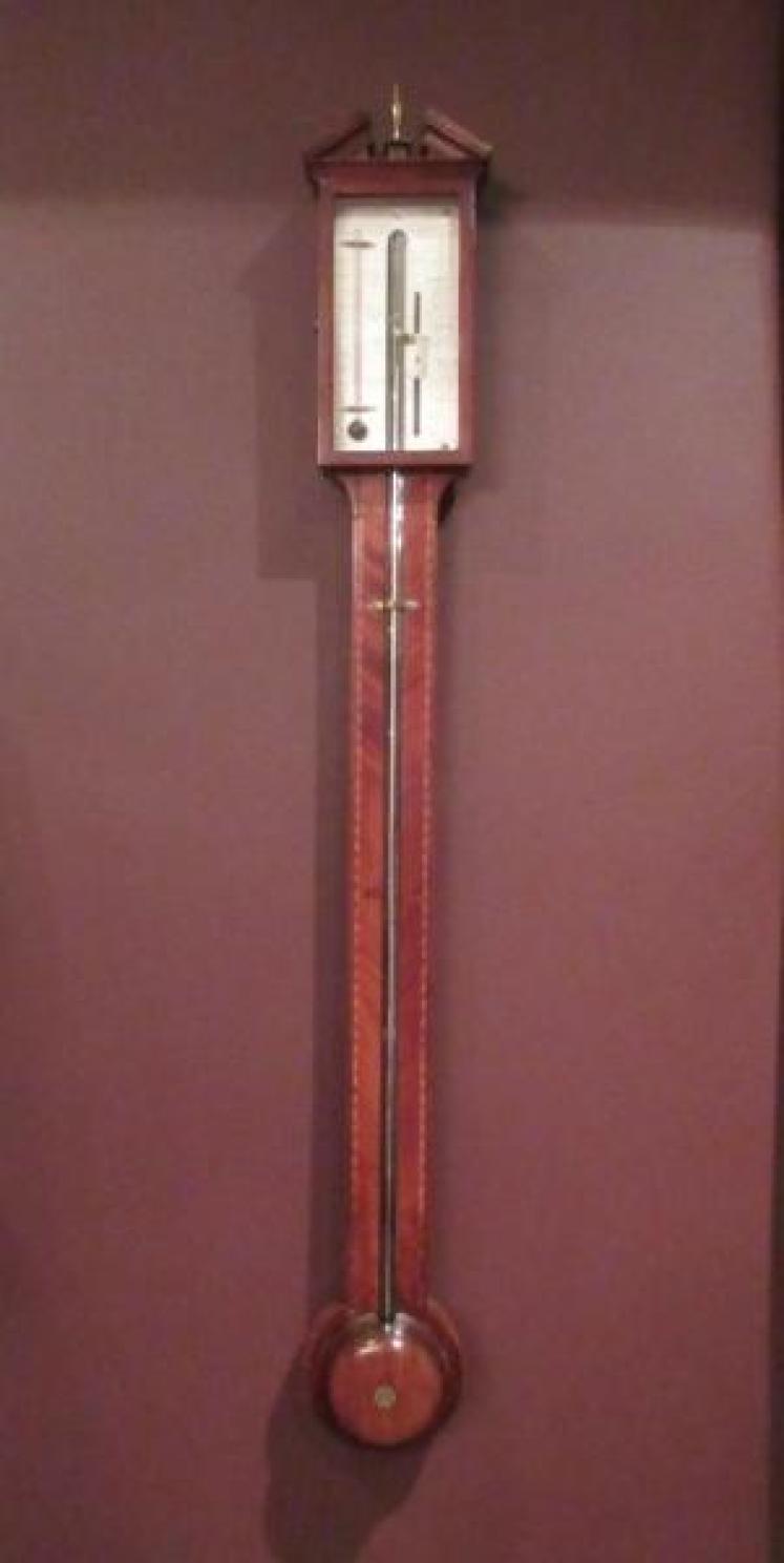 George III Period Inlaid Preston Stick Barometer - Image 2