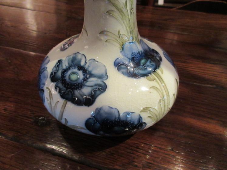 Tall McIntyre Moorcroft Florin Ware Poppies Vase - Image 2