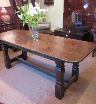 Superb George II Period Oak Refectory Table