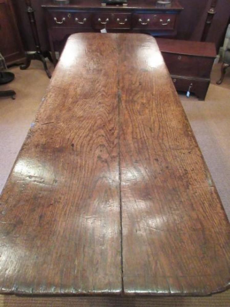 Superb George II Period Oak Refectory Table - Image 2