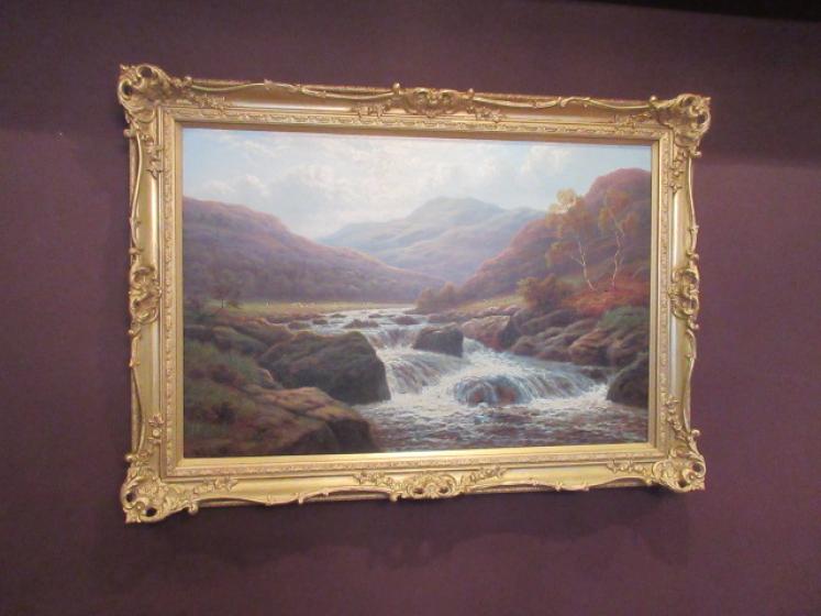 Outstanding Victorian William Mellor Oil on Canvas Painting - Image 1