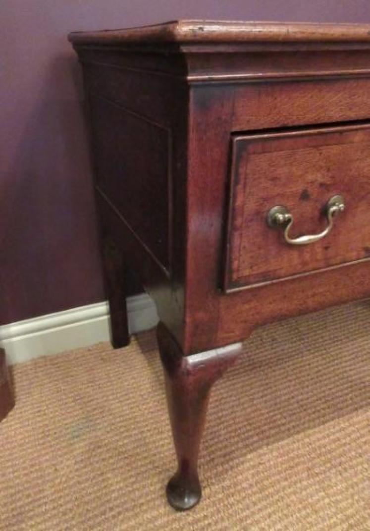 Superb George II Period Oak & Mahogany Dresser - Image 5