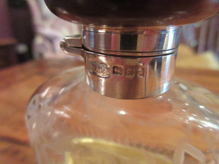 Fine George V Period Silver & Tortoiseshell Hip Flask - Image 2