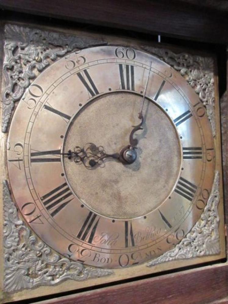 Very Small George II Period 'Cottage' Cornwall Longcase Clock - Image 2