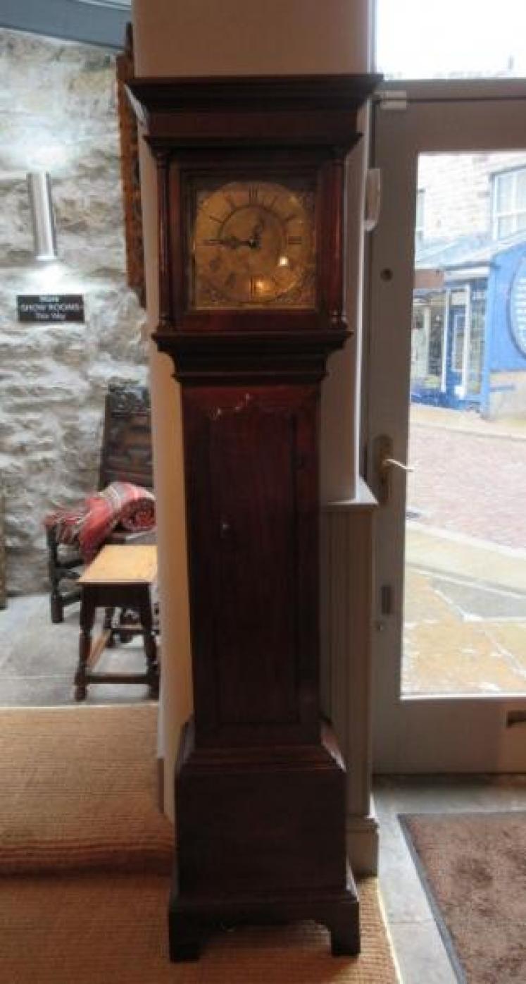 Very Small George II Period 'Cottage' Cornwall Longcase Clock - Image 3