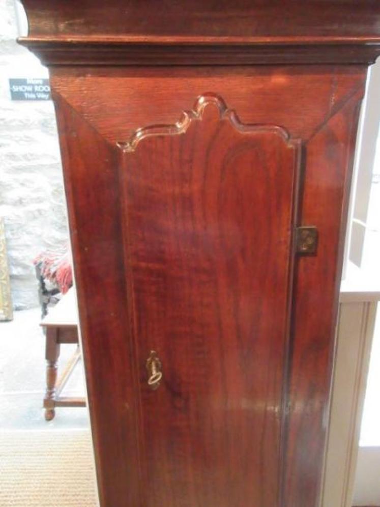 Very Small George II Period 'Cottage' Cornwall Longcase Clock - Image 4