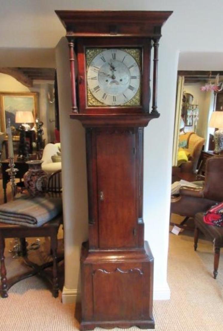 Mid Georgian 8 Day Denbigh Longcase Clock - Image 3