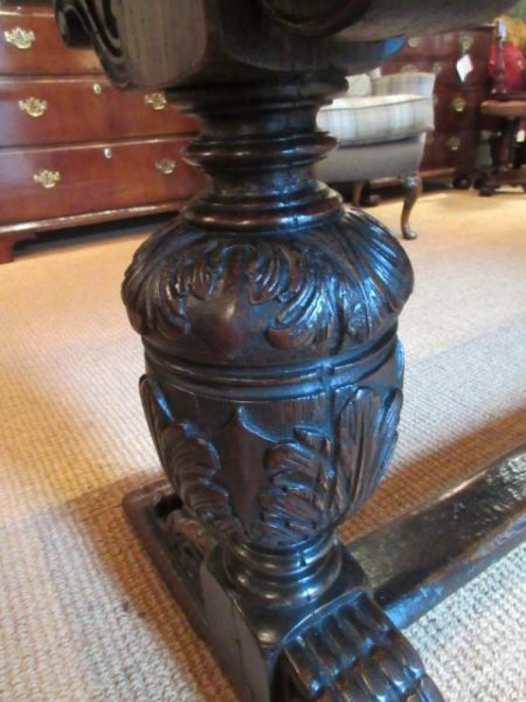 Superb Large George I Period Oak Refectory Table - Image 3
