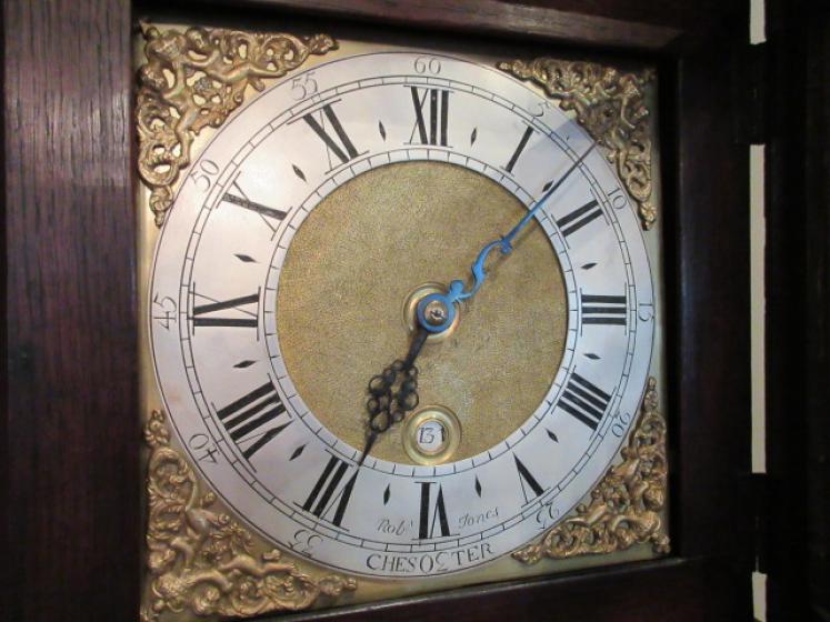 Small George II Period Chester 'Cottage' Longcase Clock - Image 4