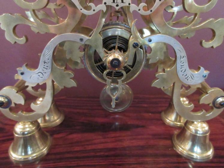 Stunning Early Victorian Dent of London Skeleton Clock - Image 3
