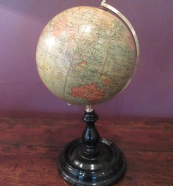 Phillip's of London 6" Paper Mache Terrestrial Globe