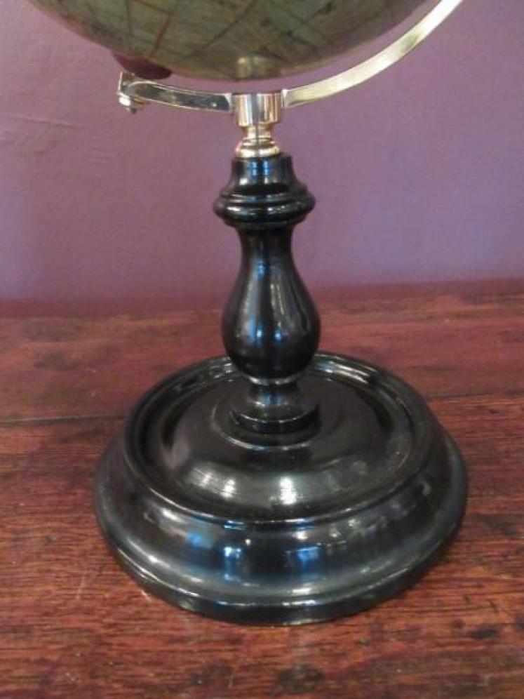 Phillip's of London 6" Paper Mache Terrestrial Globe - Image 3