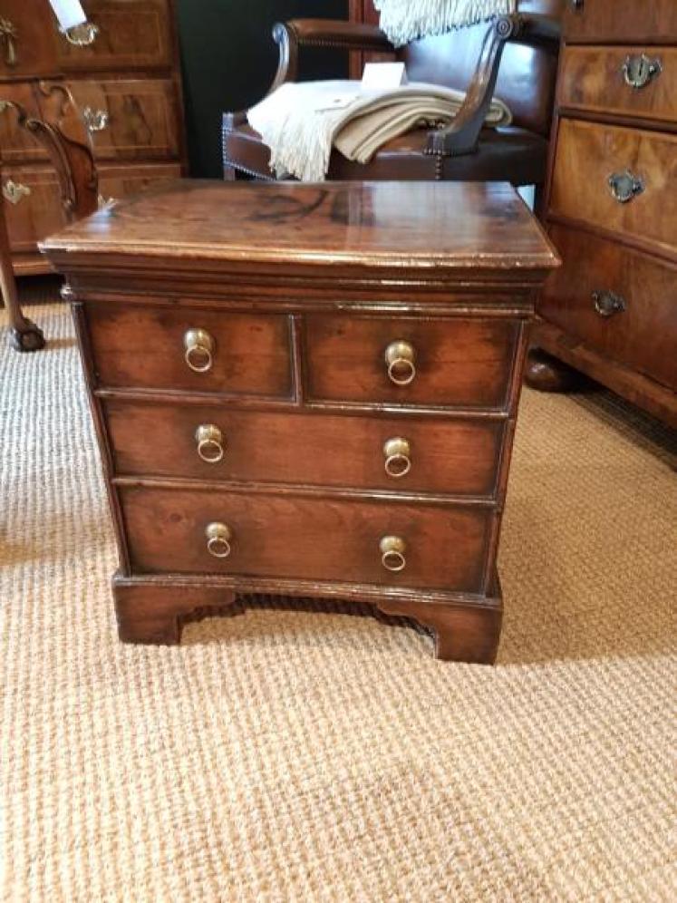 Superb George  II Oak 'Box' Coffer - Image 1