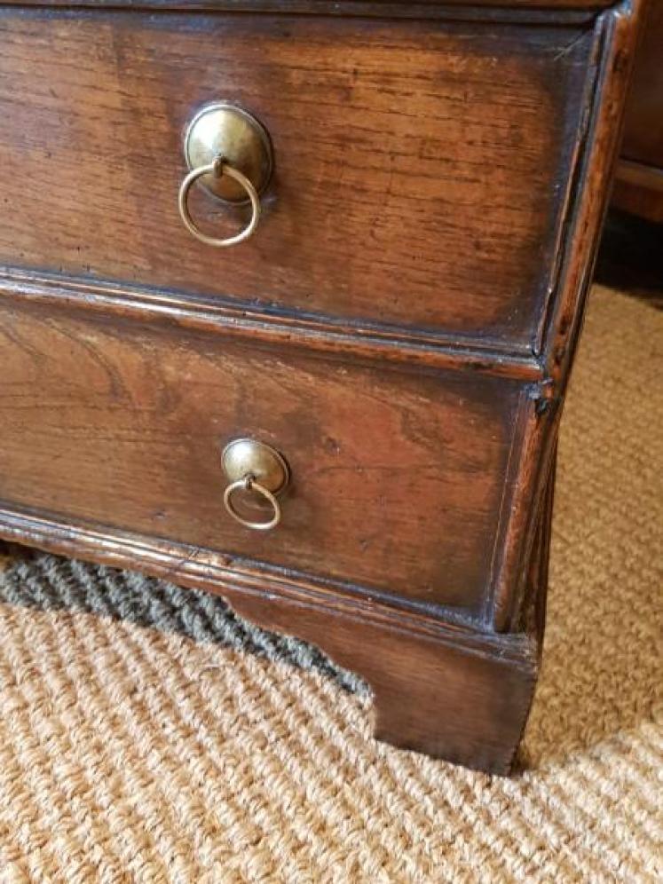 Superb George  II Oak 'Box' Coffer - Image 2