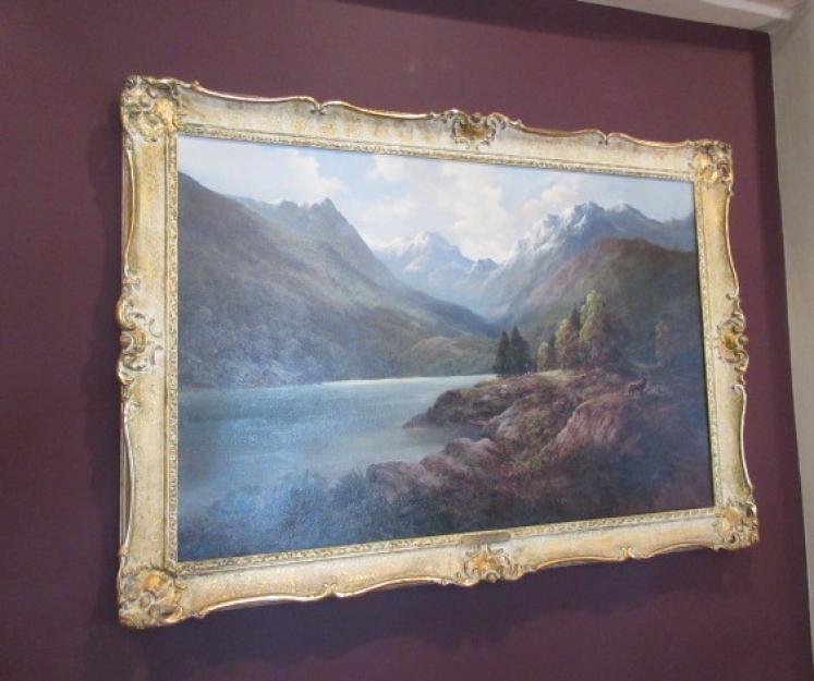 Fine Scottish Oil 'Loch Sween' Douglas Falconer - Image 1