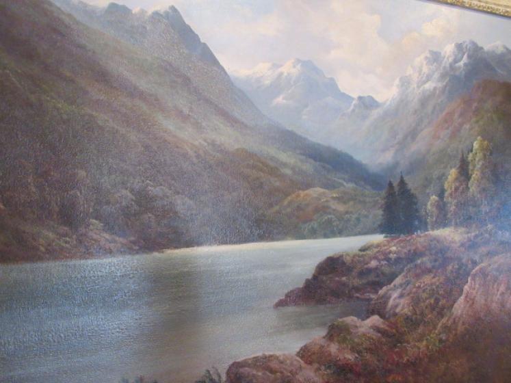 Fine Scottish Oil 'Loch Sween' Douglas Falconer - Image 2