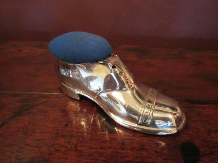 Edwardian Period Silver Novelty Pin Cushion - Image 1