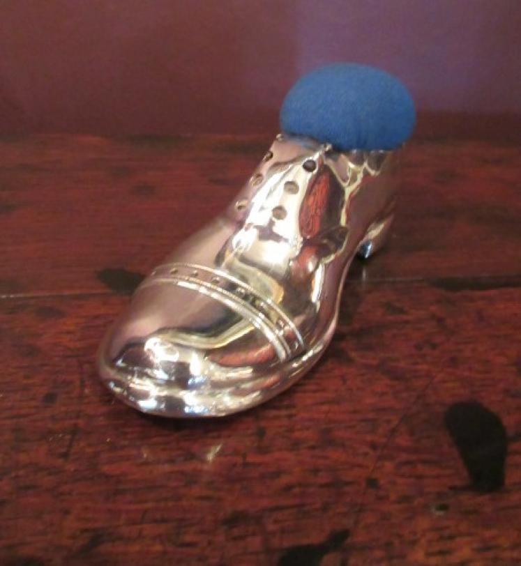 Edwardian Period Silver Novelty Pin Cushion - Image 2