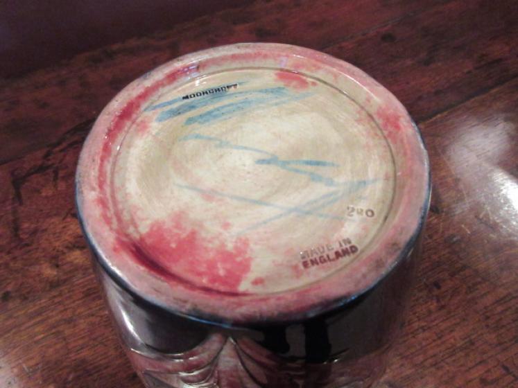 Rare Moorcroft Panelled Florian Flambe Vase - Image 4