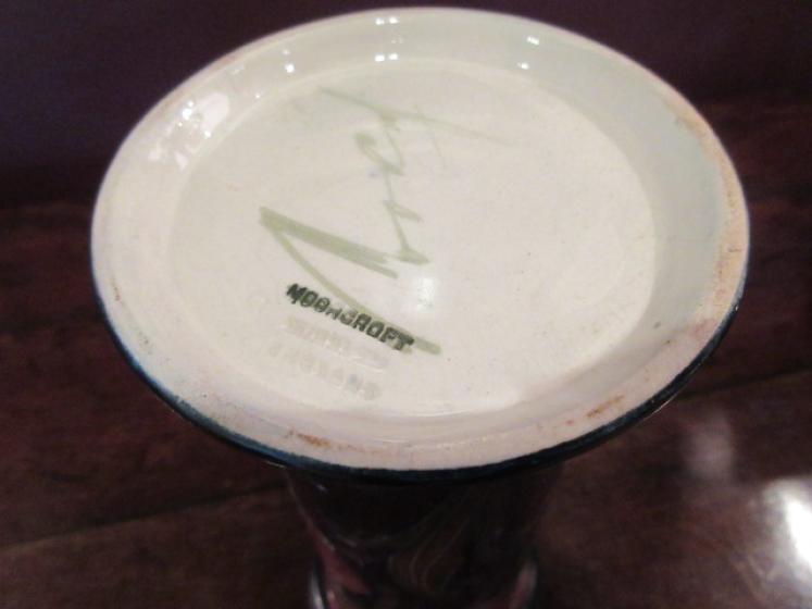 Early Moorcroft Big Poppy Flared Top Vase - Image 4