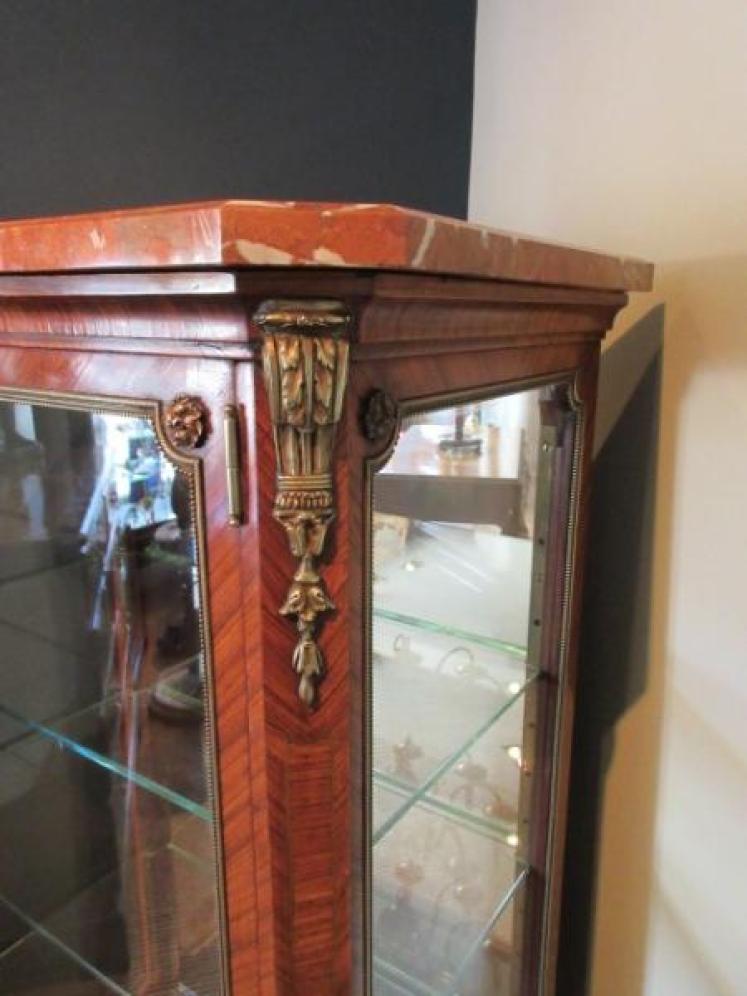Outstanding 19th Century Kingwood Vitrine Cabinet - Image 5