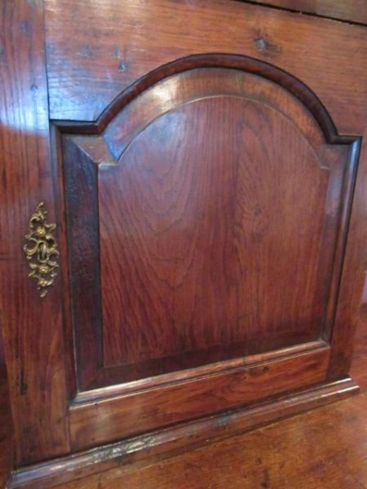 George II Period Oak Spice Cupboard - Image 2