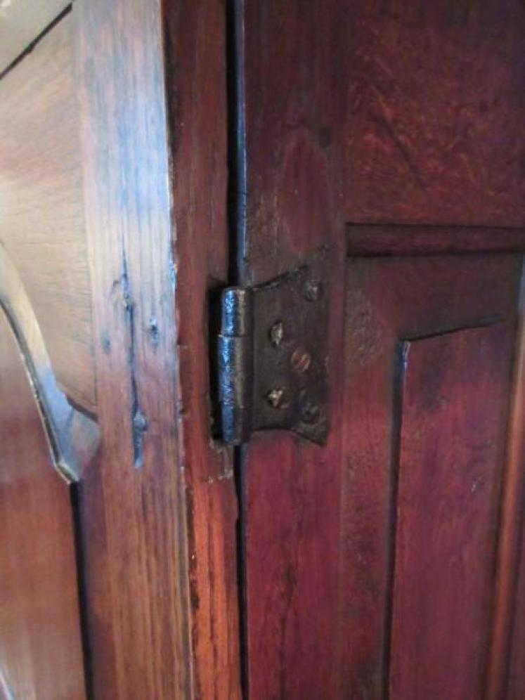 George II Period Oak Spice Cupboard - Image 4
