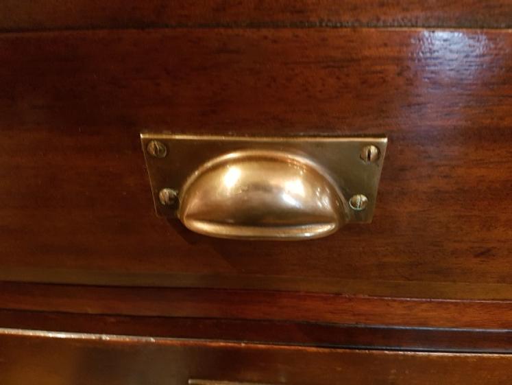 Top Quality Victorian Polished Mahogany Clerk's Filing Cabinet - Image 4