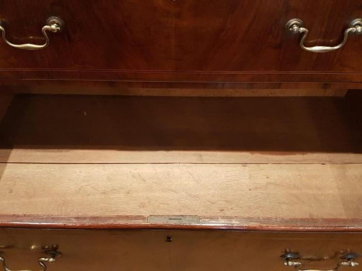 George I Period Walnut Chest On Stand - Image 5