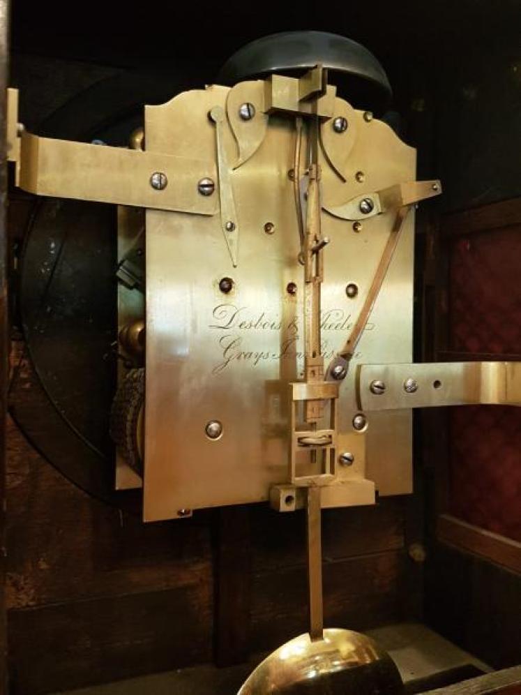 Fine George III Rosewood Fusee London Bracket Clock - Image 3