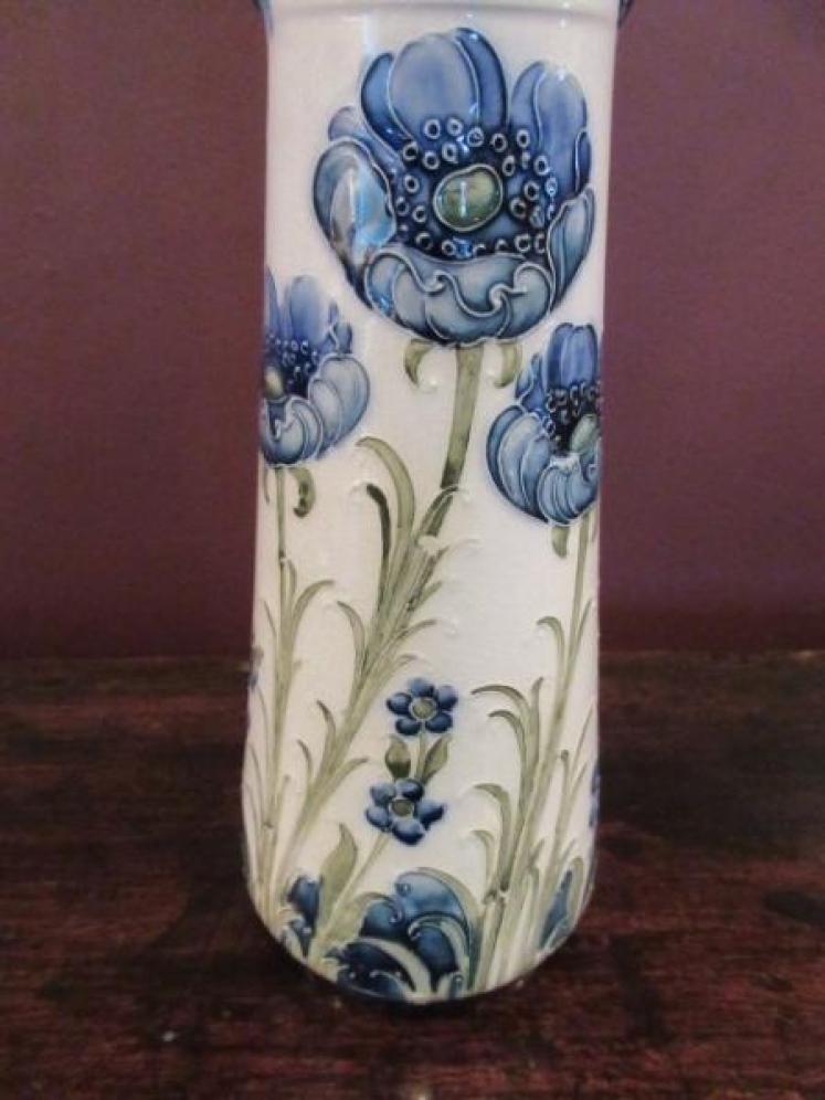 Art Nouveau McIntyre Moorcroft Poppies Vase - Image 2
