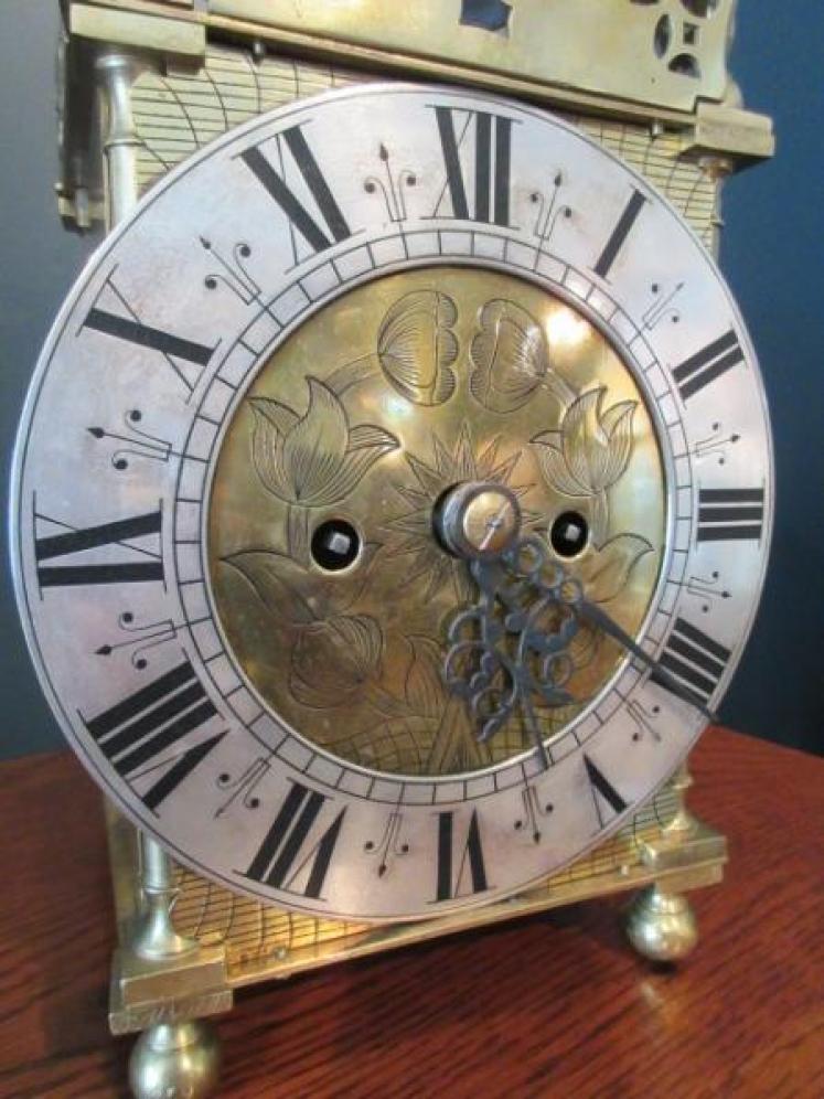 Regency Period Double Fusee Lantern Clock - Image 2