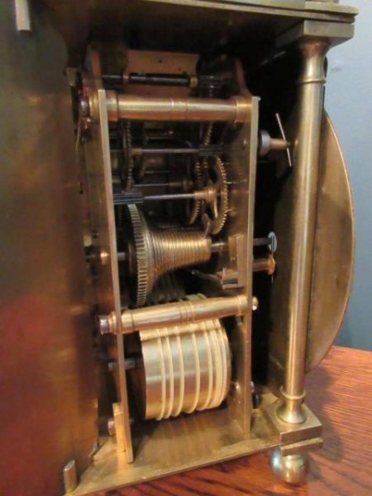Regency Period Double Fusee Lantern Clock - Image 3
