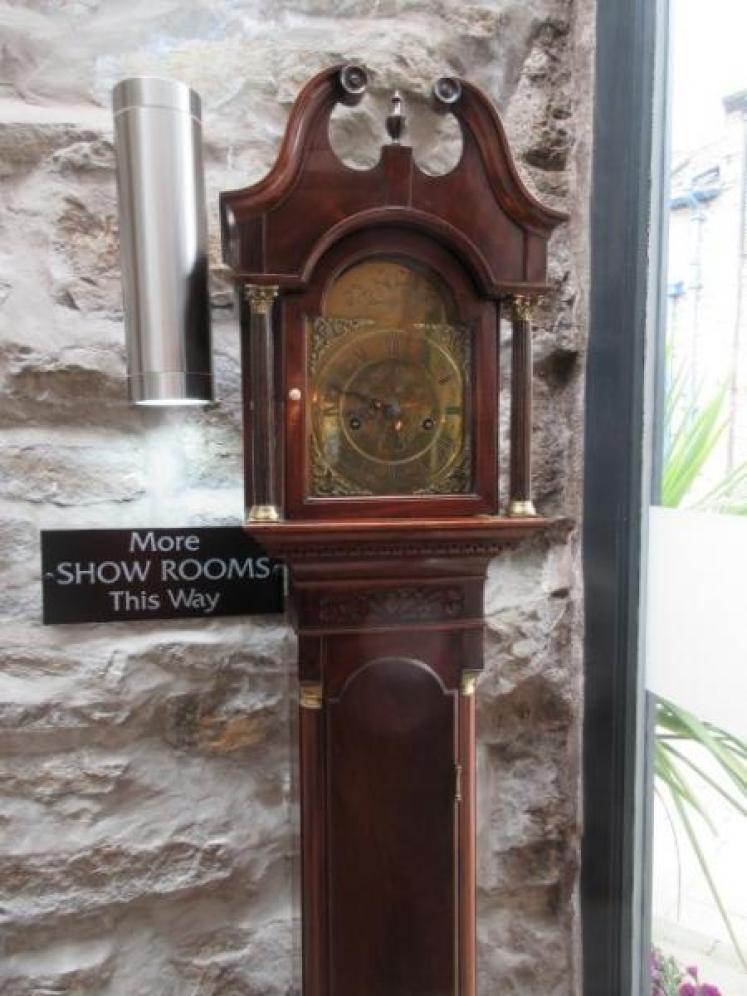 Fine Georgian Style Miniature 8 Day Longcase Clock - Image 1