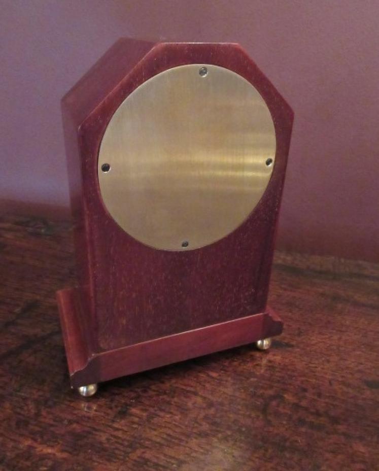 Top Quality Edwardian Inlaid Mantel Top Barometer - Image 4