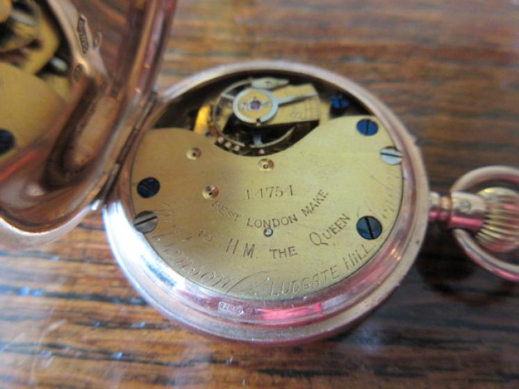 Immaculate Victorian 9ct Gold Fob Watch - Image 4