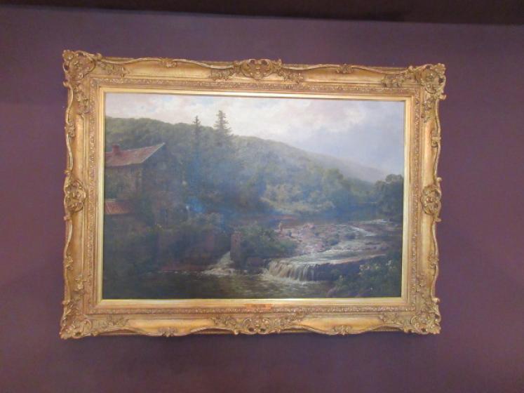 Fine 19th Century Oil 'Mill at Kirkdale' Painting - Image 1