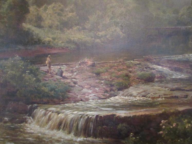 Fine 19th Century Oil 'Mill at Kirkdale' Painting - Image 2