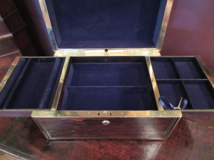 High Quality Mid Victorian Coromandel Jewellery Box - Image 4