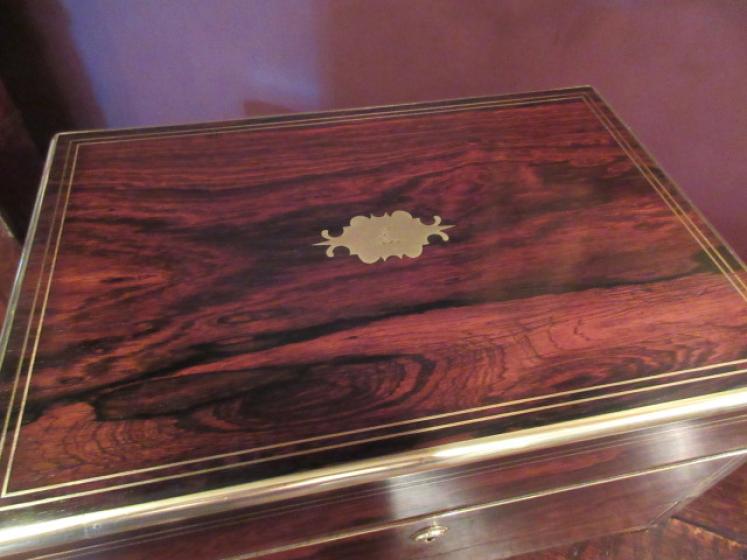 High Quality Mid Victorian Coromandel Jewellery Box - Image 5