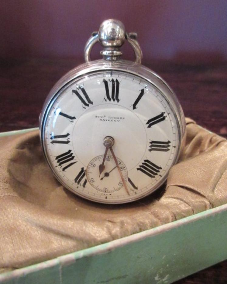 Mid Victorian Silver Fusee Pocket Watch - Image 1