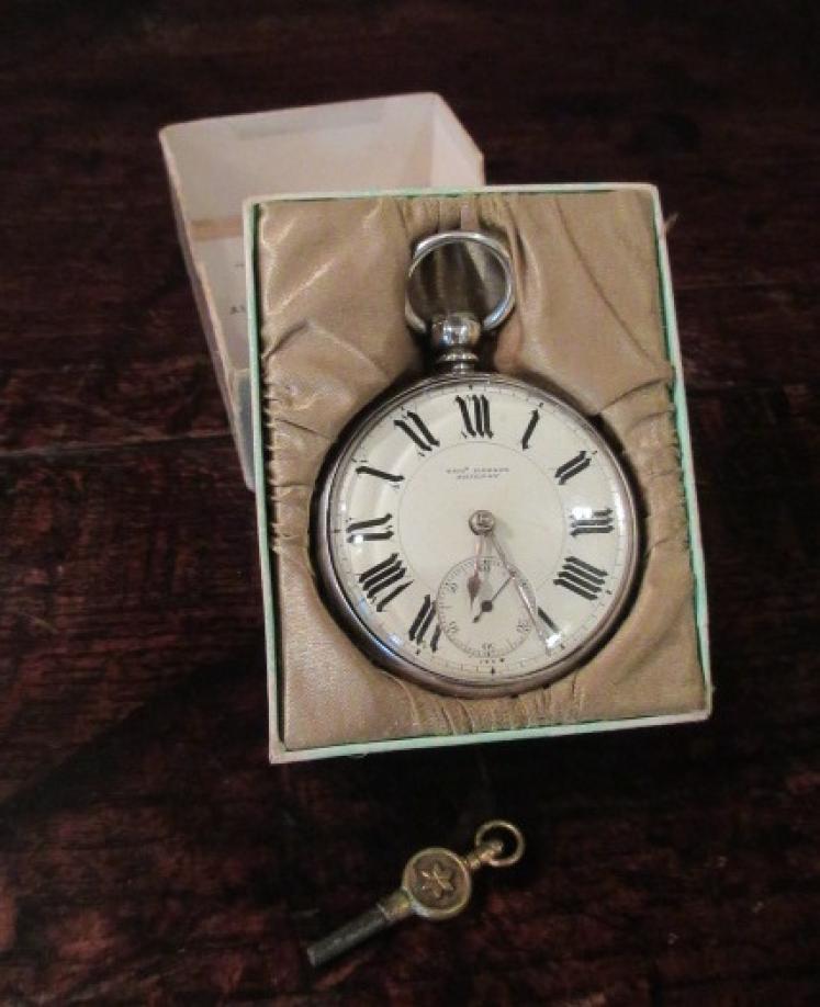 Mid Victorian Silver Fusee Pocket Watch - Image 2